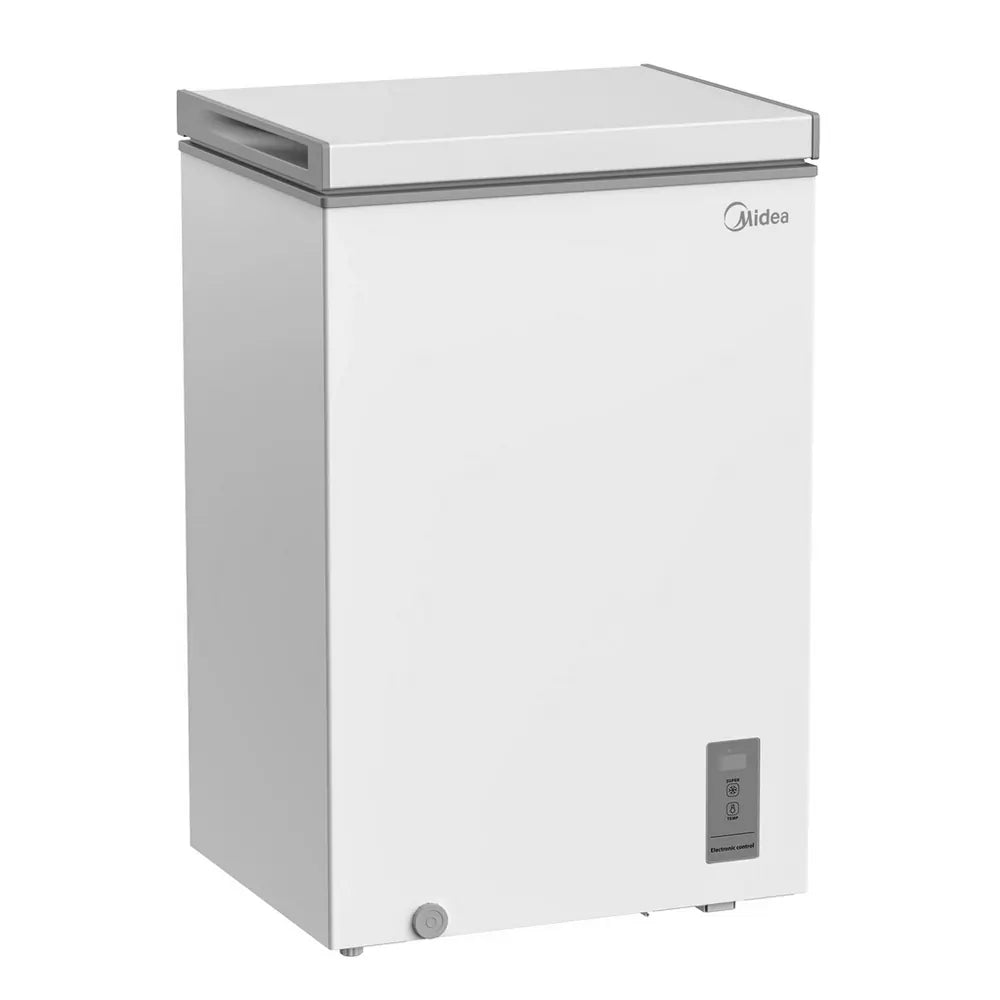 Midea MDRC154FZE01 99 Litre Chest Freezer, White