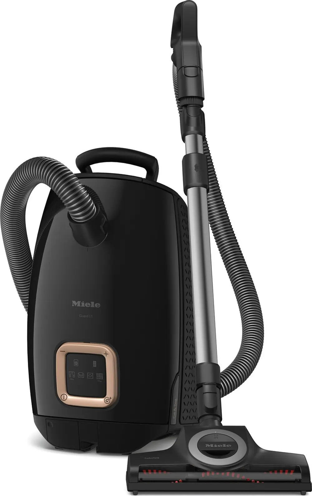 Miele GUARDL1 Cat & Dog Flex Bagged Cylinder Vacuum Cleaner, Obsidian Black