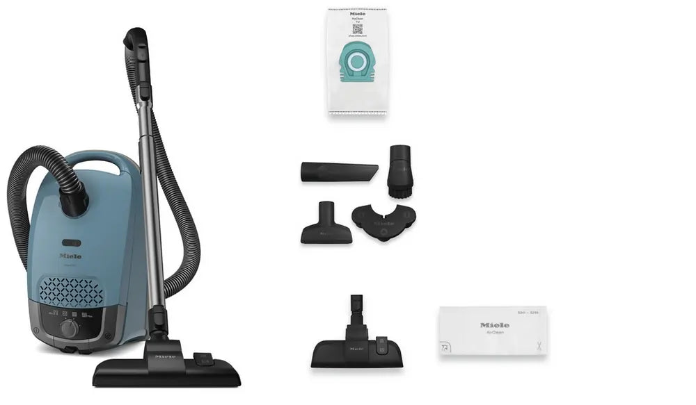 Miele GUARDS1BLUE Bagged Cylinder Vacuum Cleaner, Nordic Blue