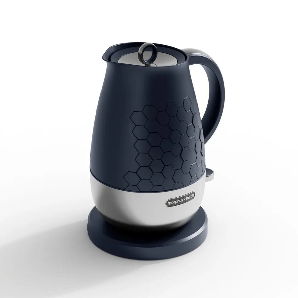 Morphy Richards 103021 Cassini 1.7 Litre Cordless Electric Kettle, Outer Space Blue