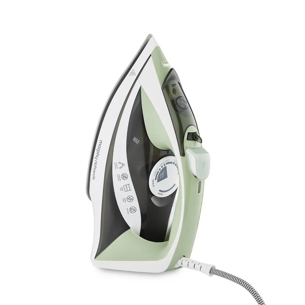 Morphy Richards 302010 Steam Flow 2400W Turbo Steam Iron, Green