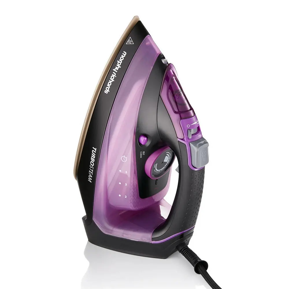 Morphy Richards 303140 Turbosteam 2800W Steam Iron, Purple