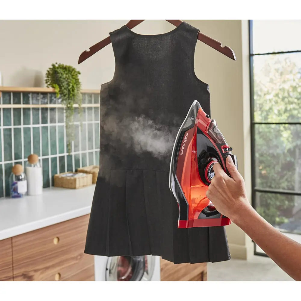 Morphy Richards 303250 EasyCharge 2400W Cordless Steam Iron, Red