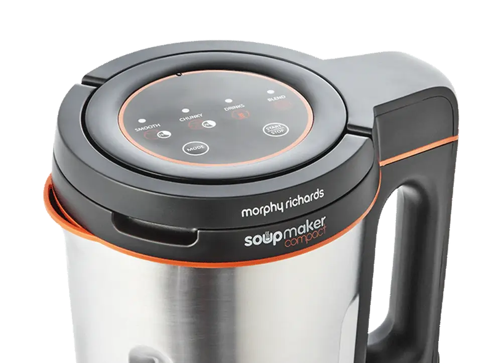 Morphy Richards 501021 Compact 1 Litre Soup Maker, Stainless Steel