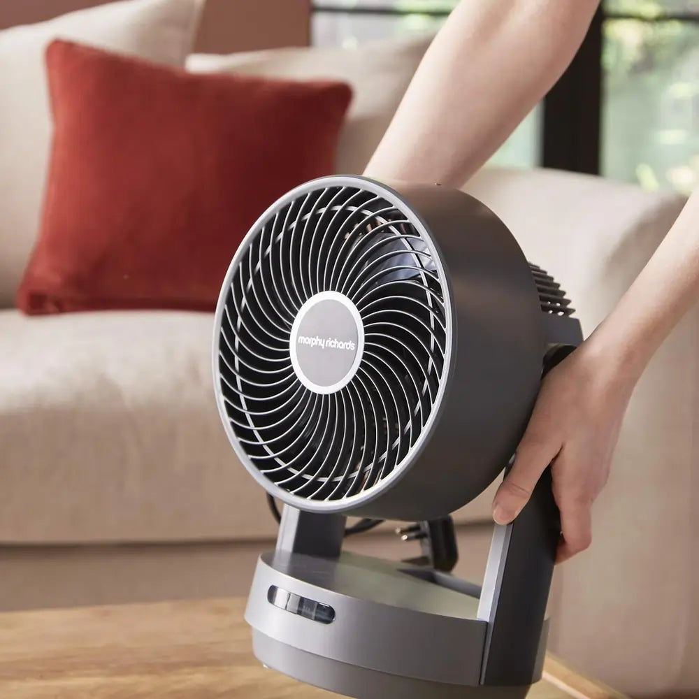 Morphy Richards Airflex 820002 Cooling Desk Fan, Grey