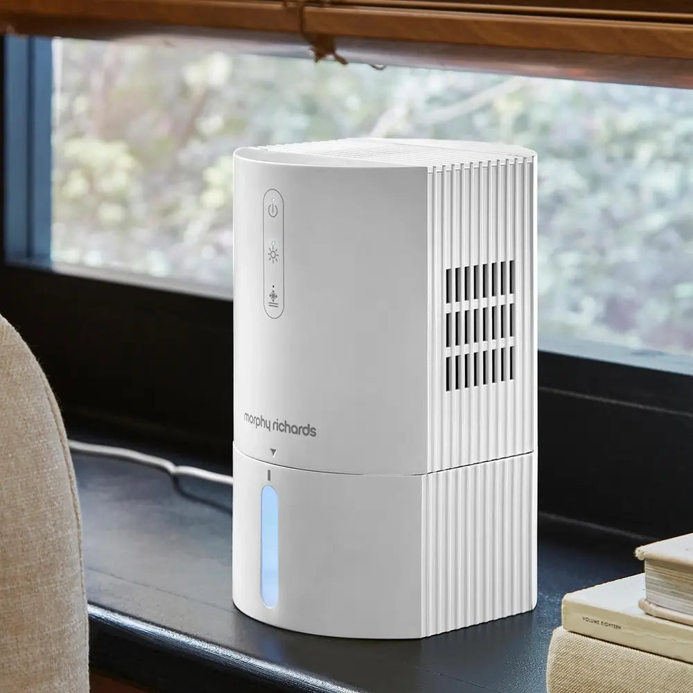 Morphy Richards 822000 PureFresh 0.9 Litre Dehumidifier, White