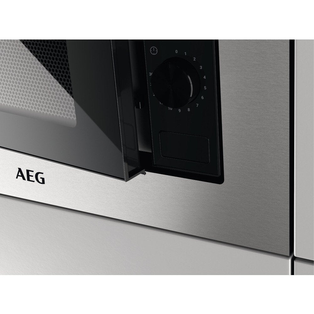 AEG MSE1717SM Built-In Microwave,Black / Stainless Steel