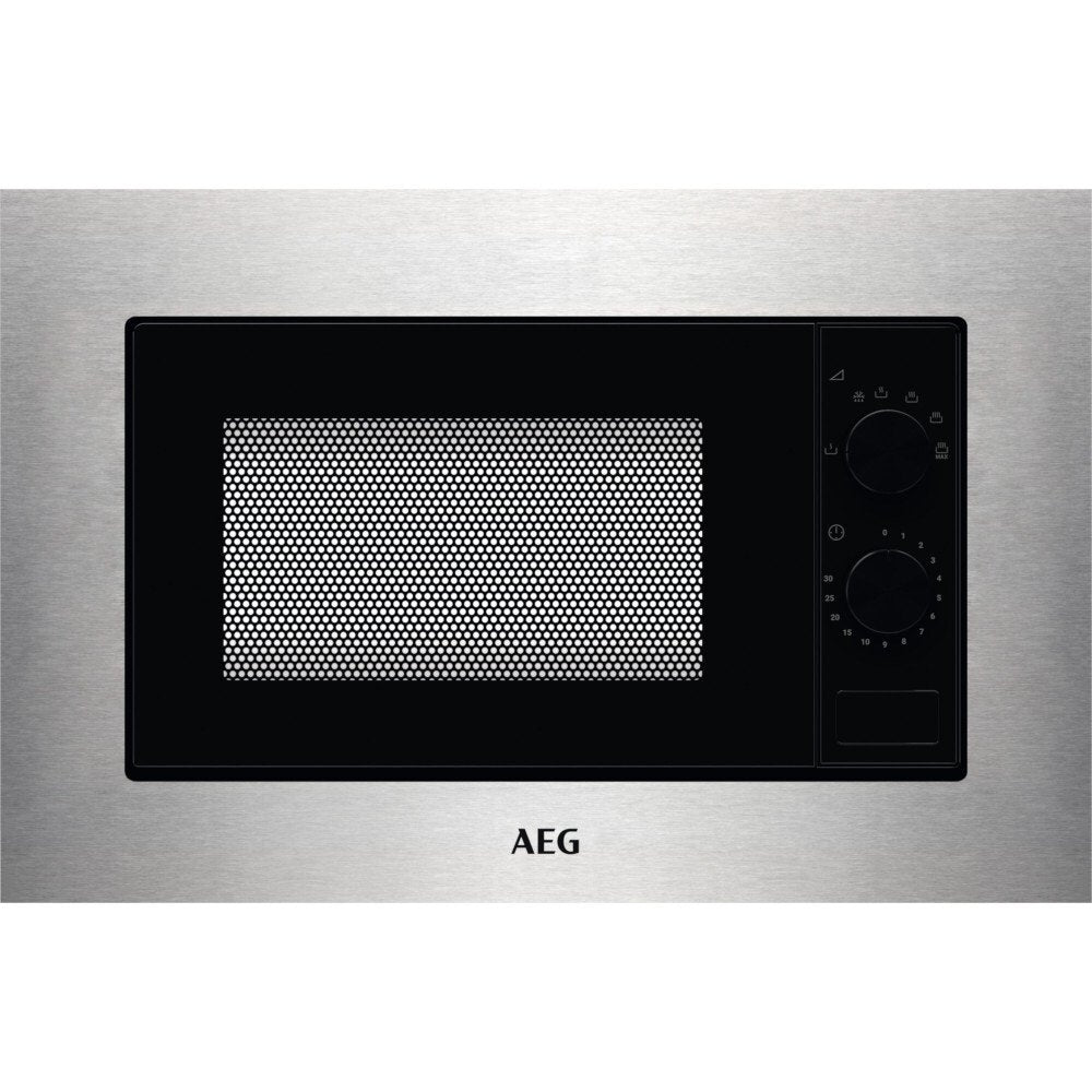 AEG MSE1717SM Built-In Microwave,Black / Stainless Steel