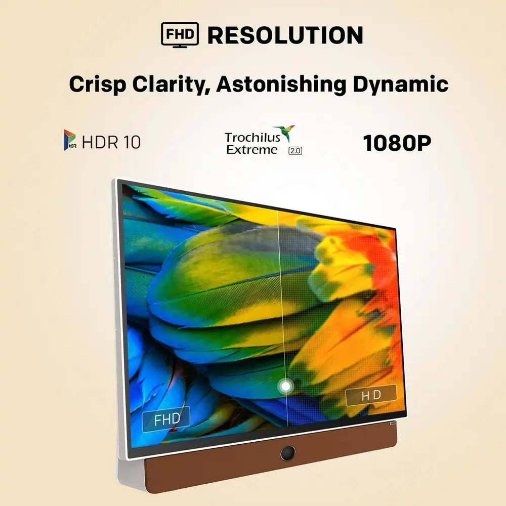 Metz 24MPE7002Z 24" Full HD Smart Portable Google TV With Up To 3 Hours Battery Life