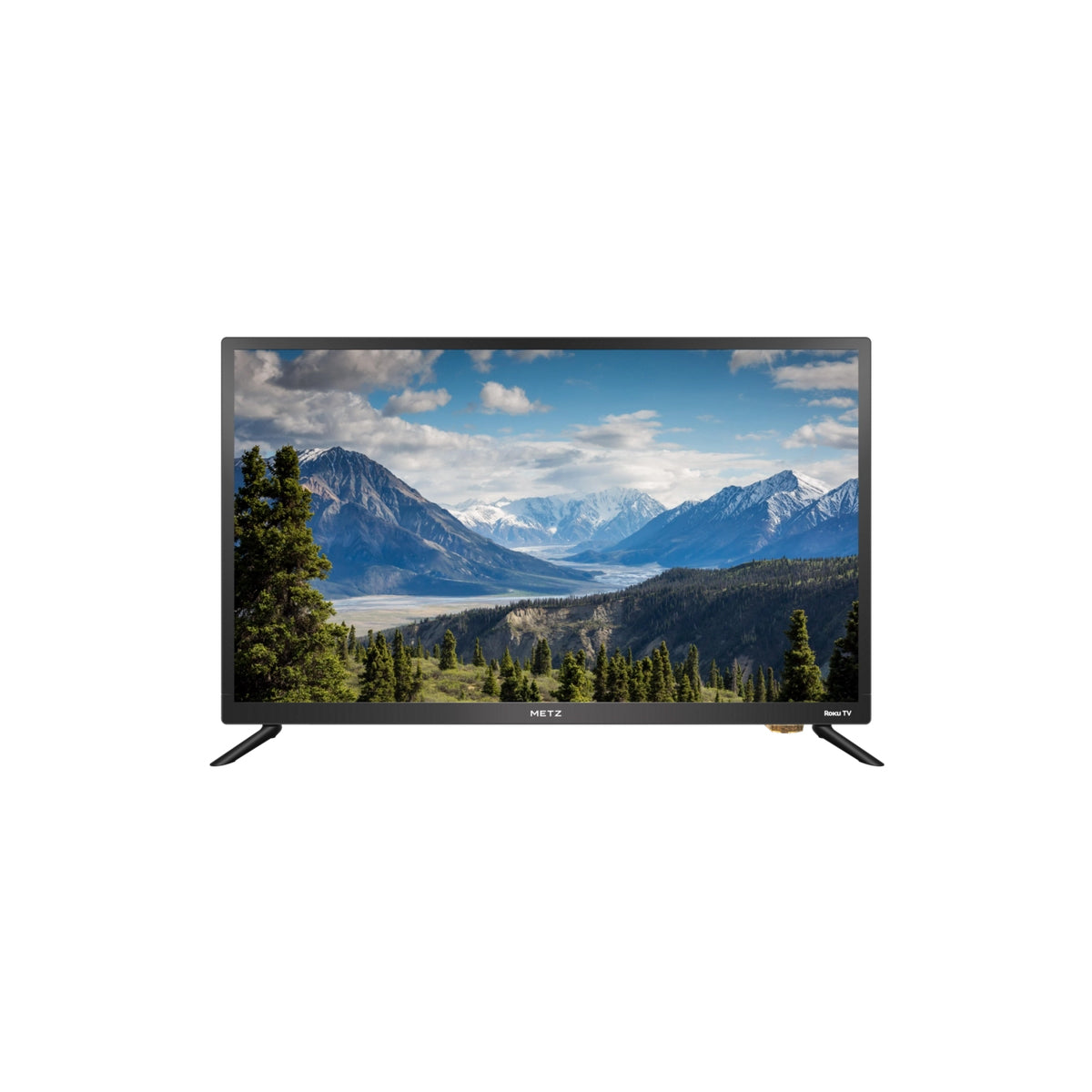 Metz 24MTD6100Y/UK 23.6" Direct LED Roku Smart TV - Black