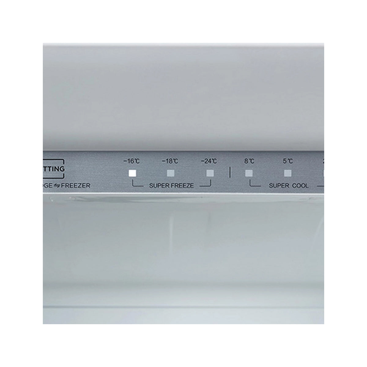 Midea MDRB379FGD01 60/40 Total No Frost Freestanding Fridge Freezer, 273 Litre, 54.7cm Wide - White