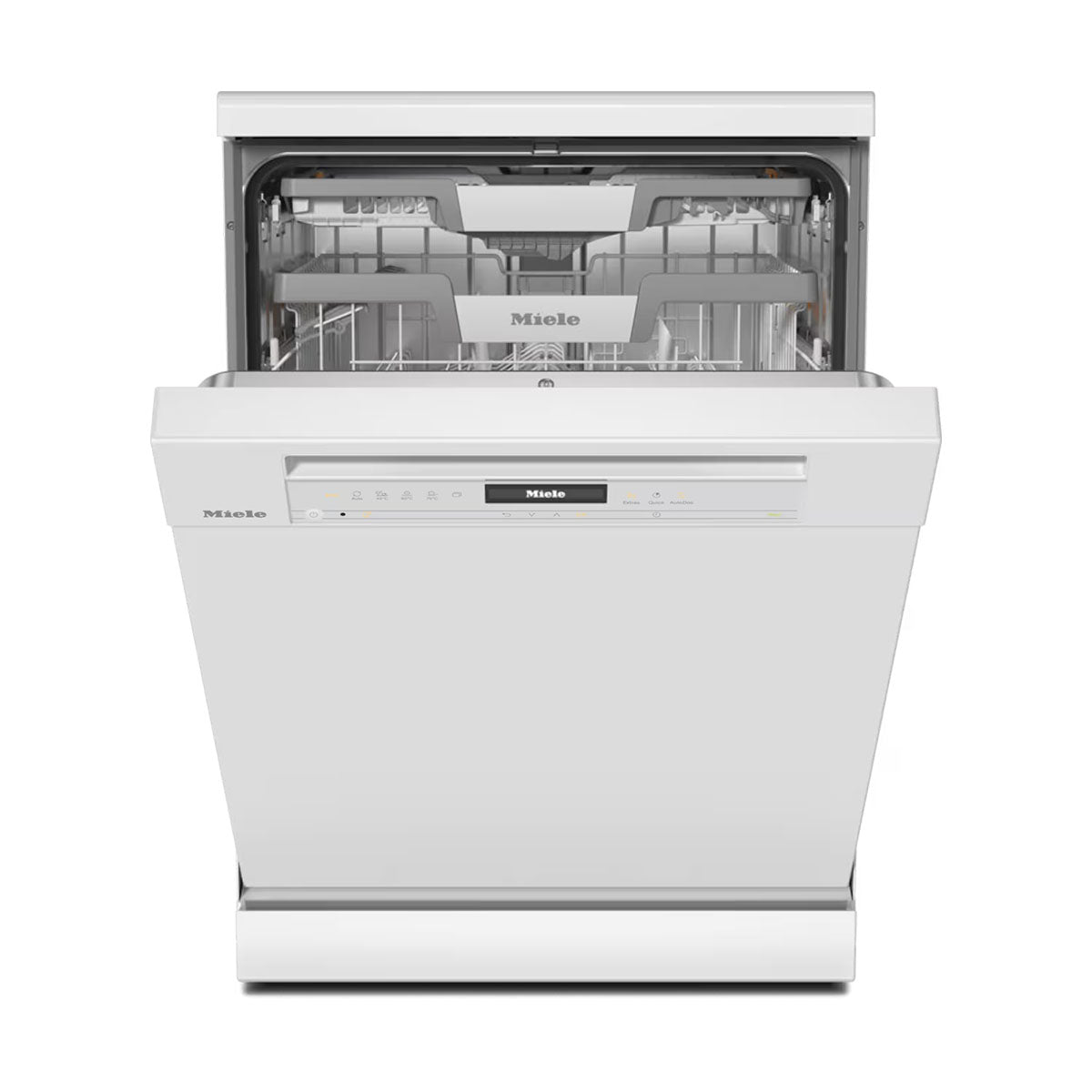Miele G 7600 SC Platinum Freestanding Dishwasher, AutoDos, 14 Place Settings, 59.8cm Wide - Brilliant White