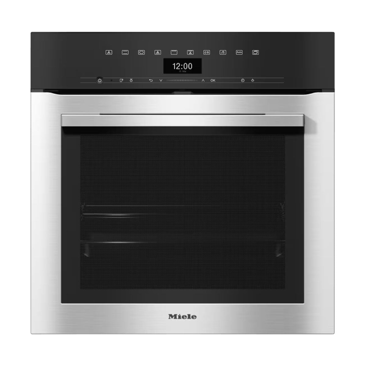 Miele H7364BP Built-In Oven, 76 Litre, DirectSensor, Moisture Plus, 59.5cm Wide - Stainless Steel/CleanSteel