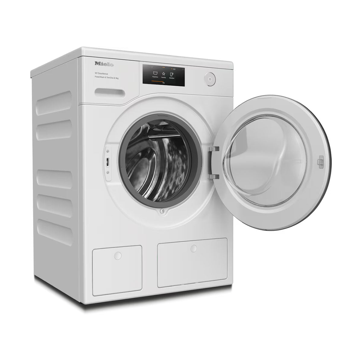 Miele WER865WPS W1 Freestanding Front-Loader Washing Machine, 9Kg, 1600 rpm, TwinDos®, 59.6cm Wide - Lotus White