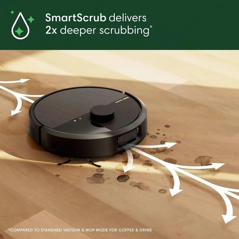 iRobot ROOMBA505C Roomba® Plus 505 Combo Robot + AutoWash™ Dock, Black