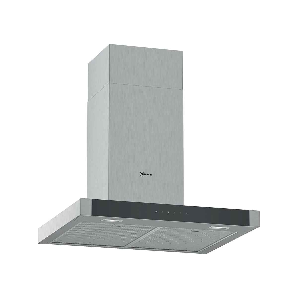 NEFF D64BHM1N0B N 50 Wall-Mounted Cooker Hood, 3 Speeds + Intensive Setting, 60cm Wide - Stainless Steel