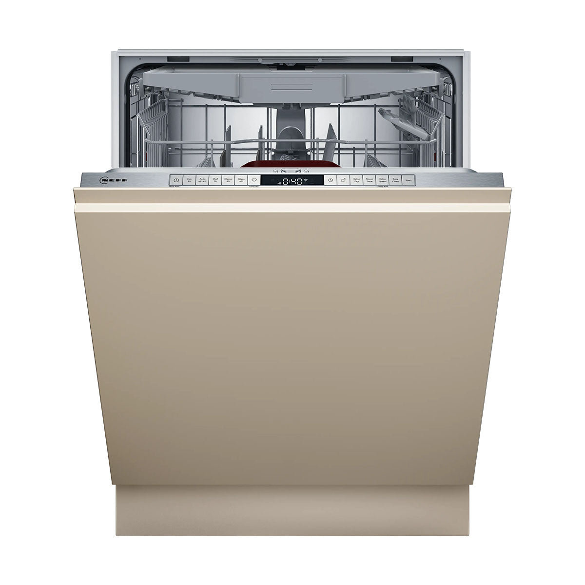 NEFF S155HVX00G N 50 Fully-Integrated Dishwasher, 14 Place Settings - 59.8cm Wide