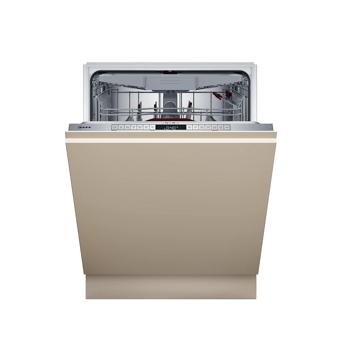 NEFF S187ZCX03G N 70 Fully-Integrated Dishwasher, 14 Place Settings - 59.8cm Wide