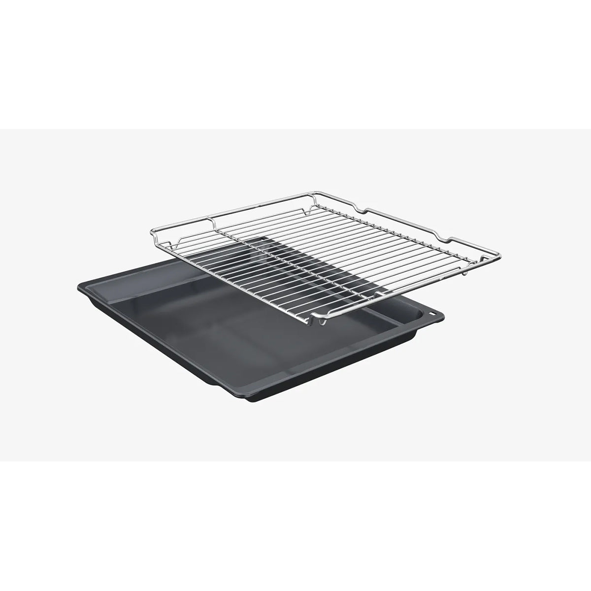 NEFF C24MR21N0B N 70 Built-In Compact Oven with Microwave Function, 45 Litre, 900W, 5 Power Levels, 59.6cm Wide - Stainless Steel