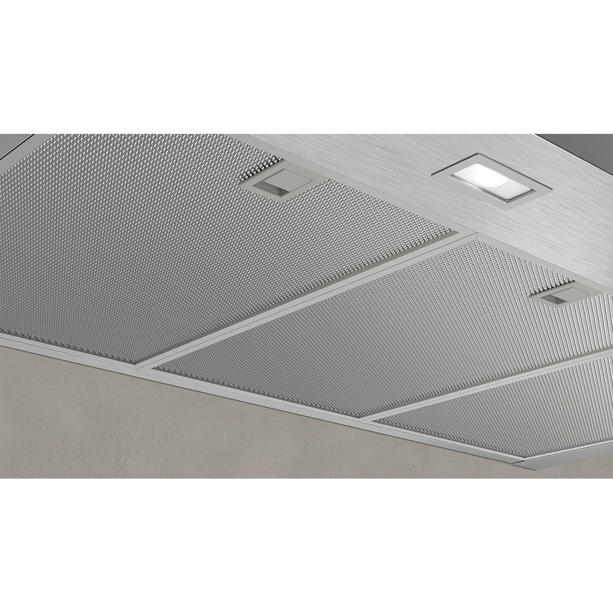 NEFF D94BHM1N0B N 50 Wall-Mounted Cooker Hood, 3 Speeds + Intensive Setting, 90cm Wide - Stainless Steel