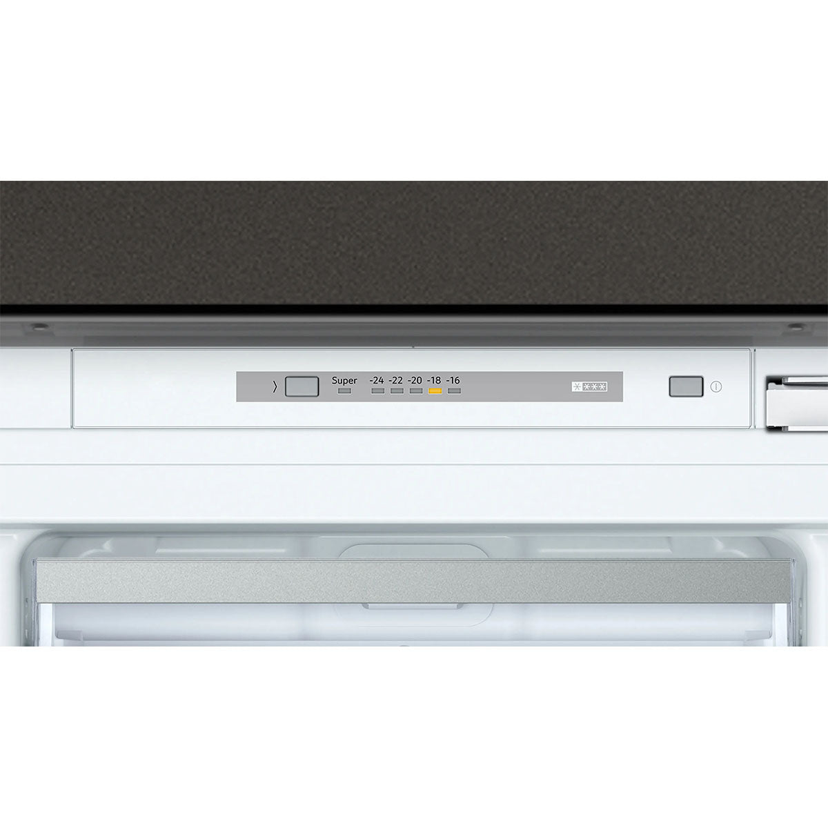 NEFF GI1216DE0 N 70 Built-In Freezer, 96 Litre, 55.8cm Wide - Soft Close, Flat Hinge