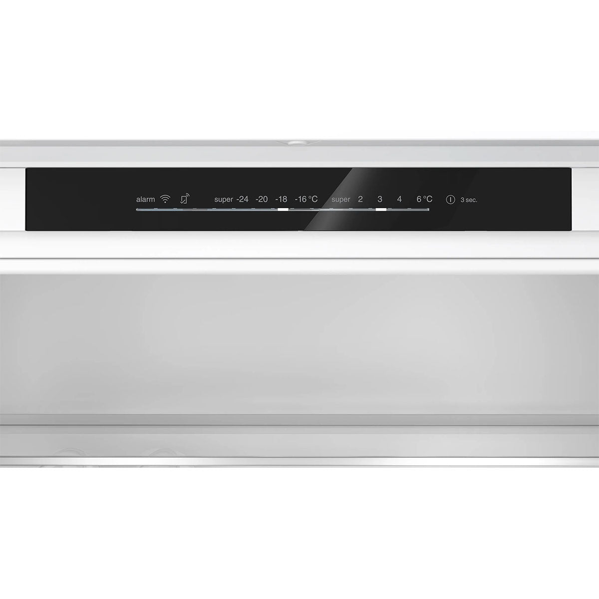 NEFF KB7962SE0 N 50 Built-In Fridge Freezer With Freezer At Bottom, 285/98 Litre, 69.1cm Wide - Sliding Hinge