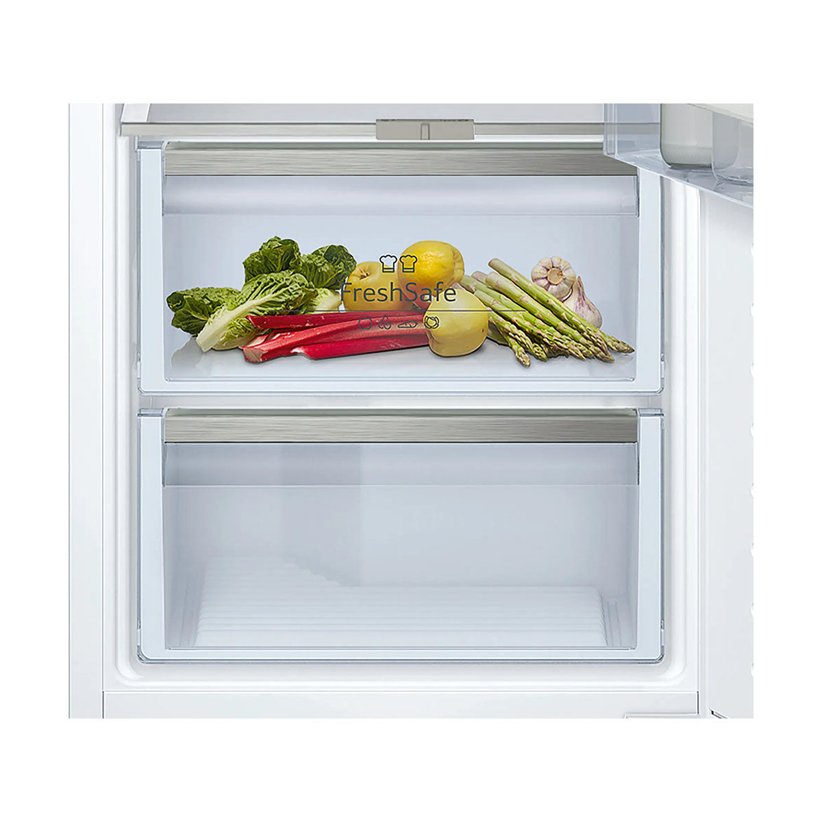 NEFF KI1813FE0G N 70 Built-In Fridge, 319 Litre, Fresh Safe, 55.8cm Wide - Flat Hinge