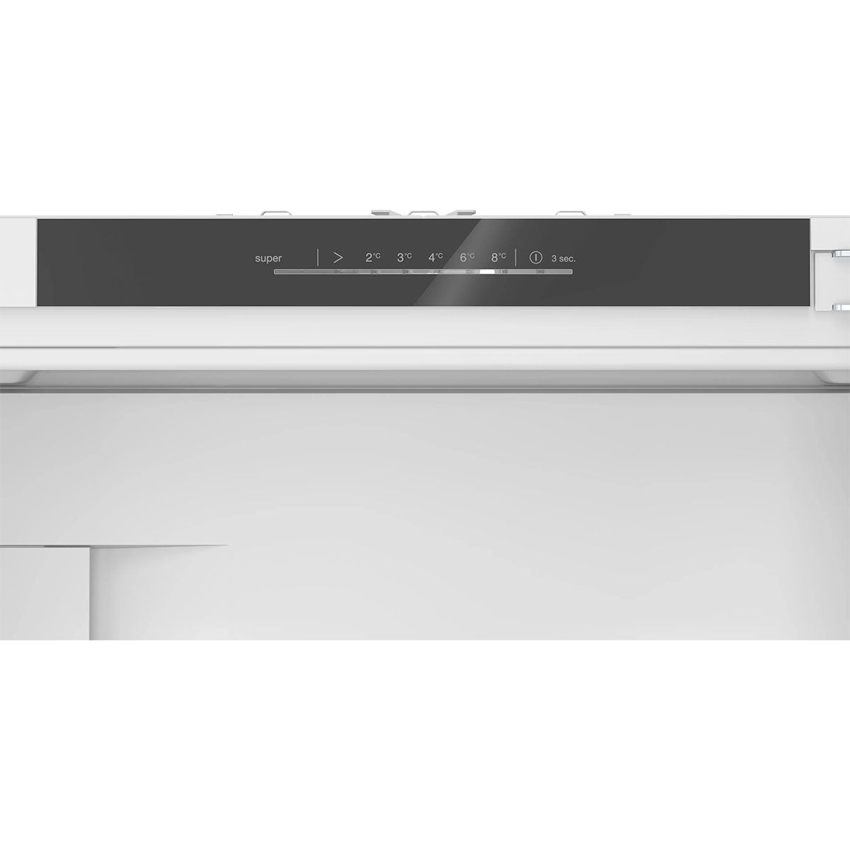 NEFF KI2822FE0G N 50 Built-in Fridge with Freezer section, 246 Litre, Super Cooling, Vario Zone, 54.1cm Wide - Flat Hinge
