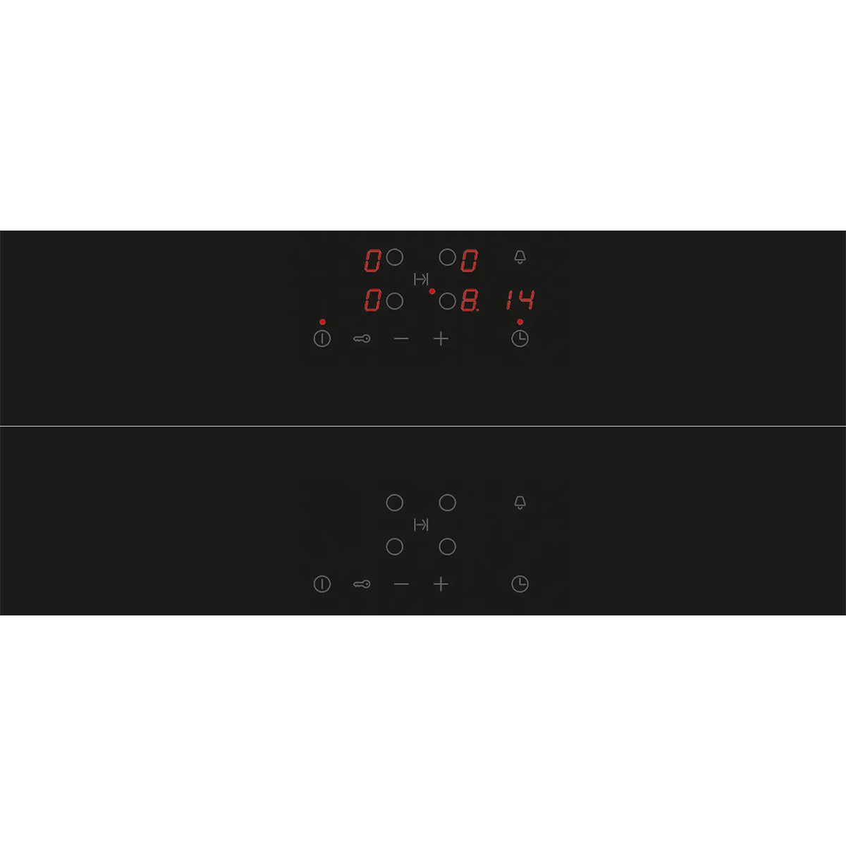 NEFF T16NBE1L N 50 Electric Hob, 4 Zones, Touch Control, Surface Mount Without Frame, 59.2cm Wide - Black, Ceramic
