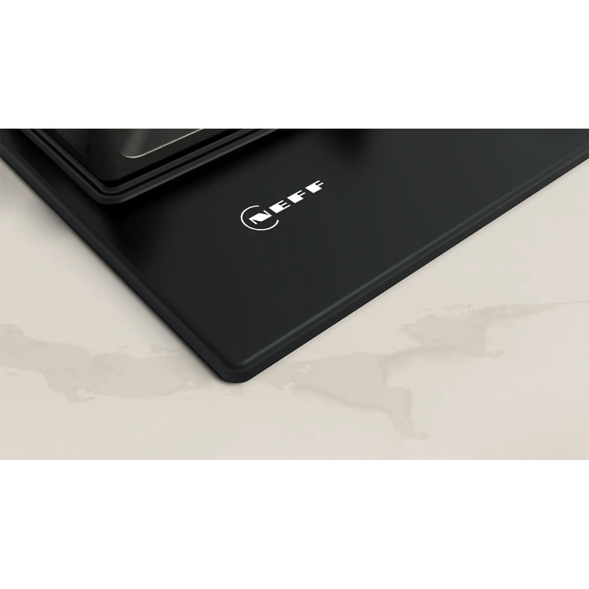 NEFF T27CIQ8S0 N 70 Gas Hob, 5 Zones, Knob Ignition, 75cm Wide - Black, Enamel