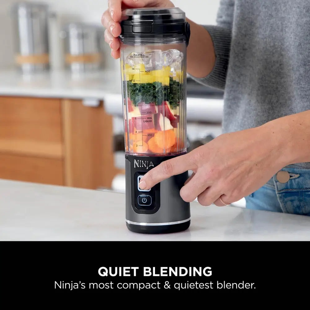 Ninja Blast BC151UKBK Cordless Portable Blender, Black