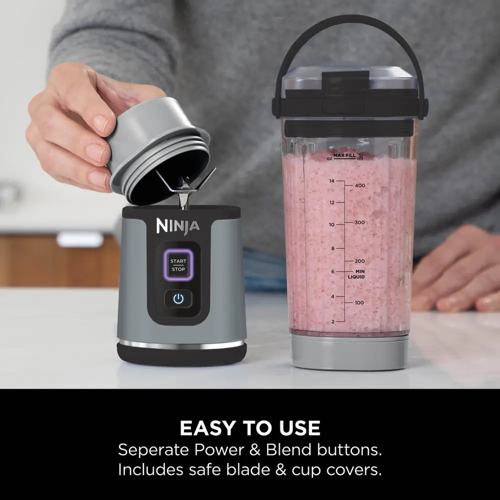 Ninja Blast BC151UKBK Cordless Portable Blender, Black