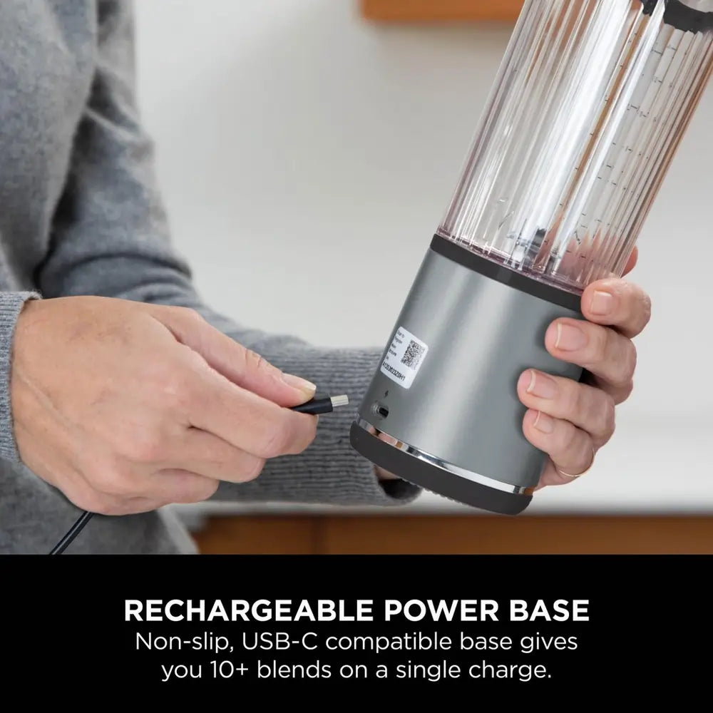 Ninja Blast BC151UKBK Cordless Portable Blender, Black