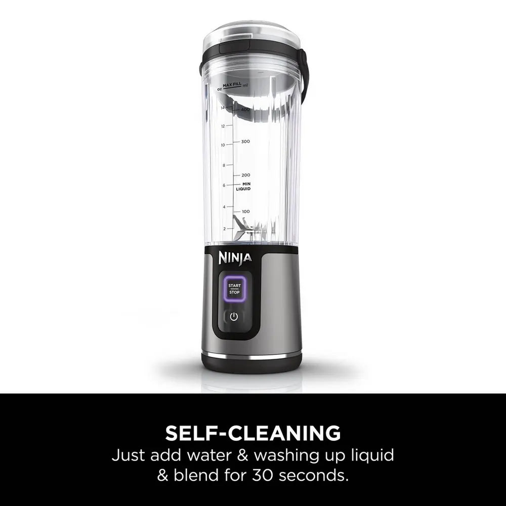 Ninja Blast BC151UKBK Cordless Portable Blender, Black