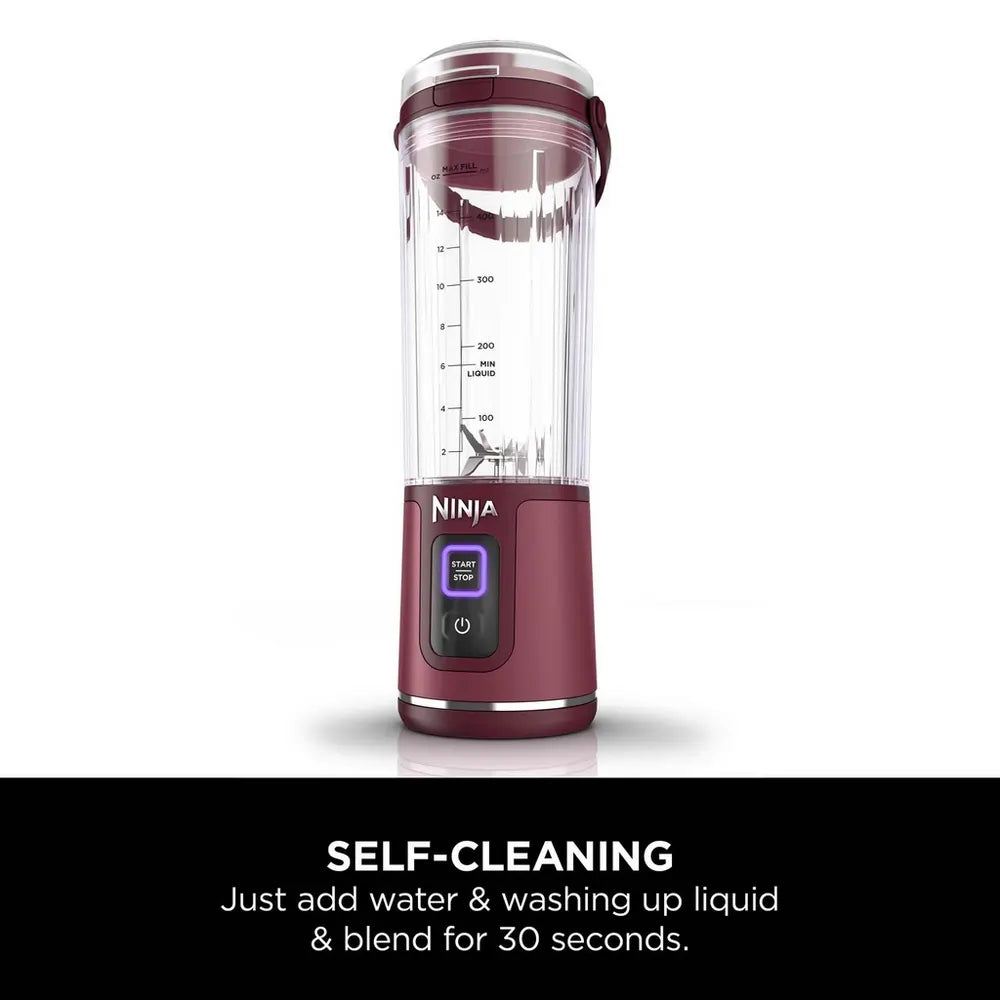 Ninja Blast BC151UKCR Cordless Portable Blender, Cranberry