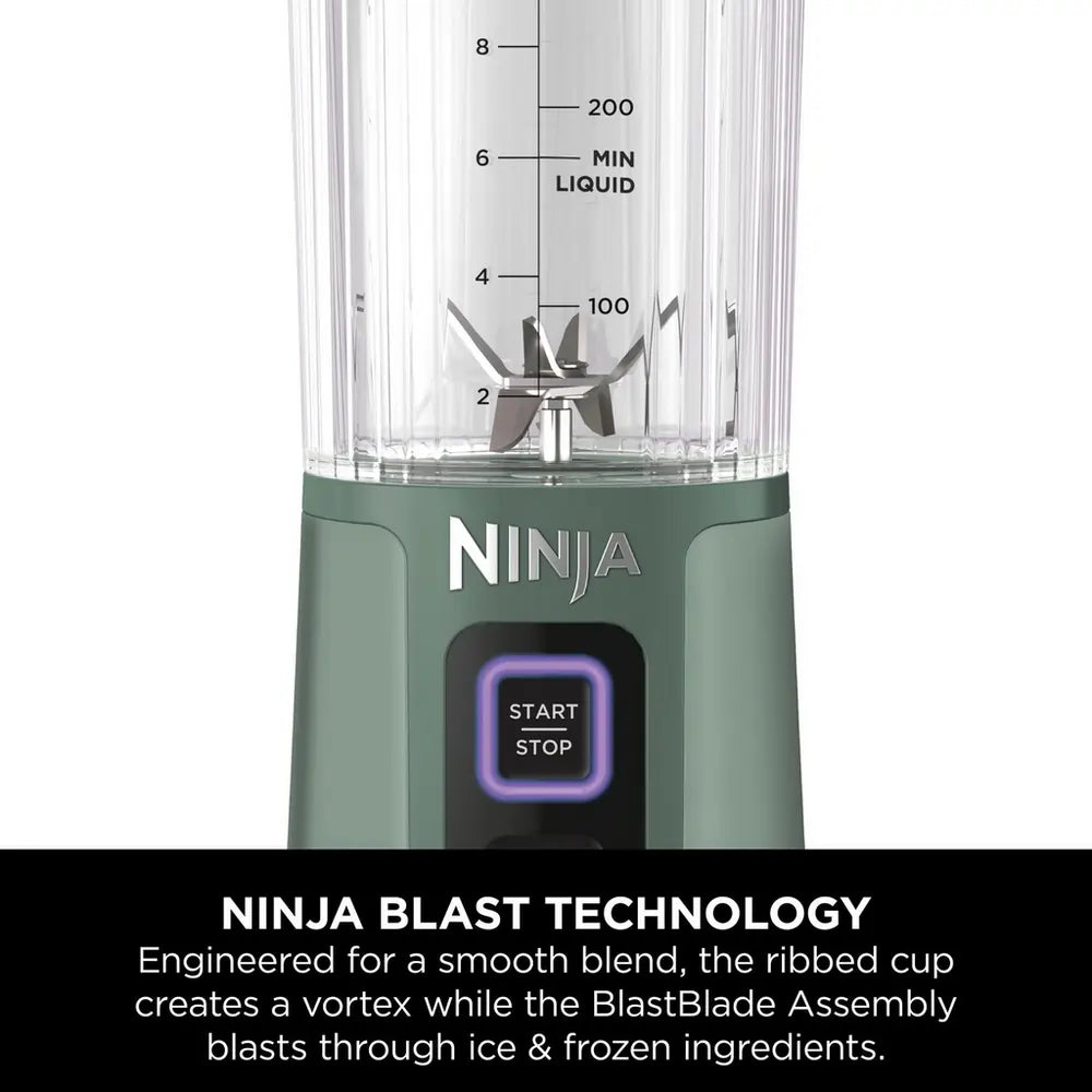 Ninja Blast BC151UKEM Cordless Portable Blender, Emerald Green