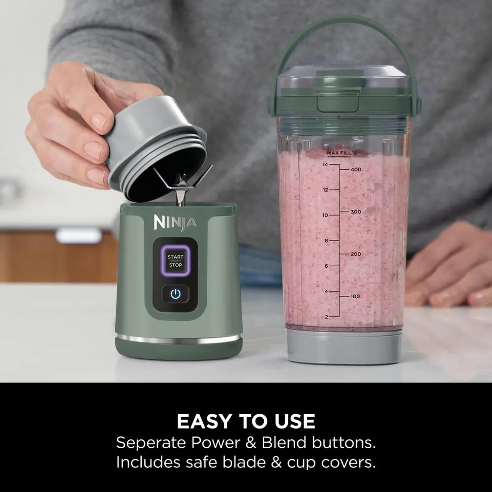 Ninja Blast BC151UKEM Cordless Portable Blender, Emerald Green