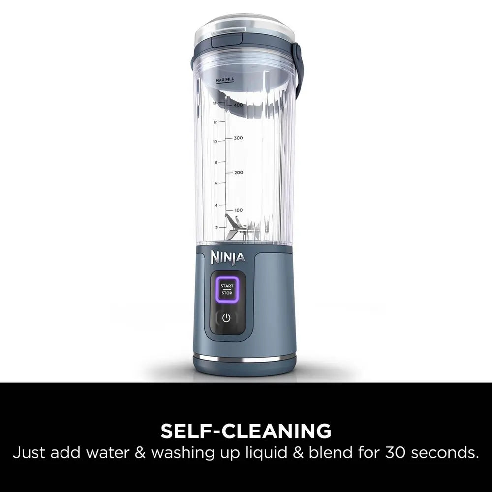 Ninja Blast BC151UKNV Cordless Portable Blender, Denim Blue