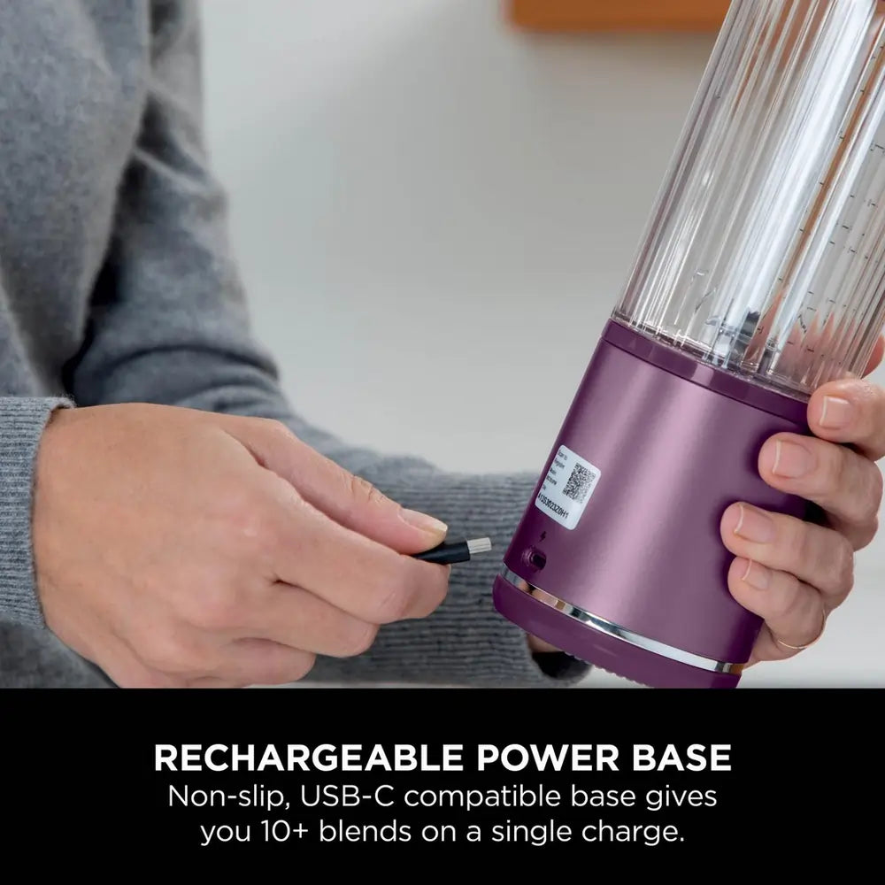 Ninja Blast BC151UKPR Cordless Portable Blender, Passion Fruit