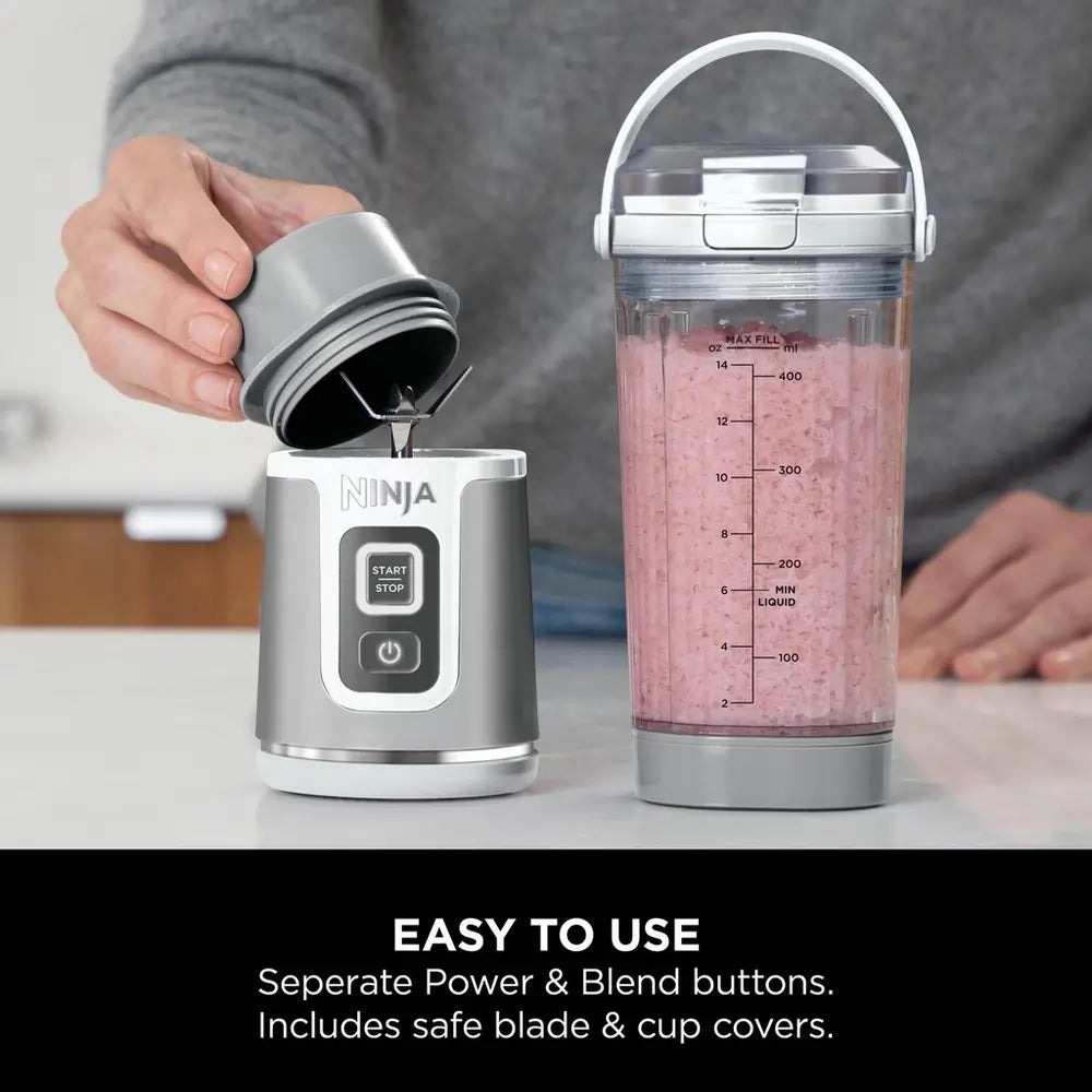 Ninja Blast BC151UKWH Cordless Portable Blender, White