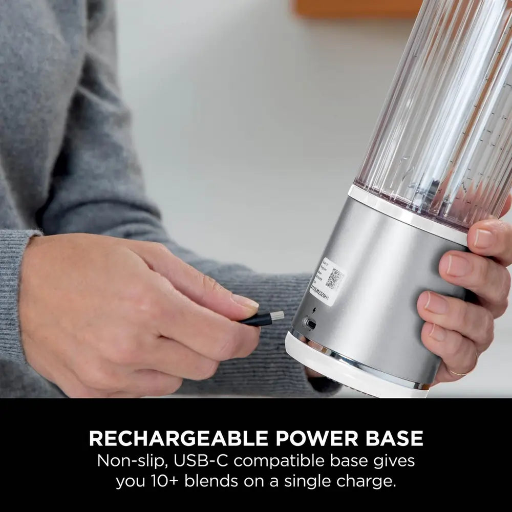 Ninja Blast BC151UKWH Cordless Portable Blender, White