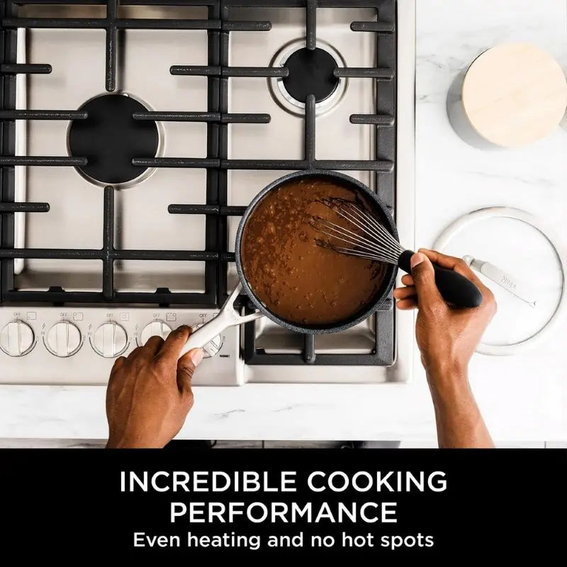 Ninja Essentials C60024UK 24cm Frying Pan With 10 Year Warranty, Silver