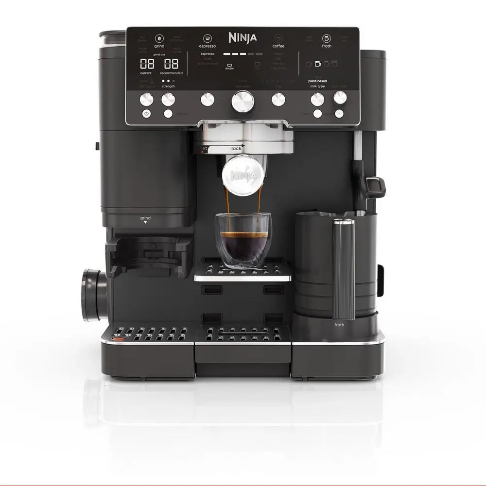 Ninja ES601UKBK Luxe Cafe Premier Series Espresso Machine, Midnight Black