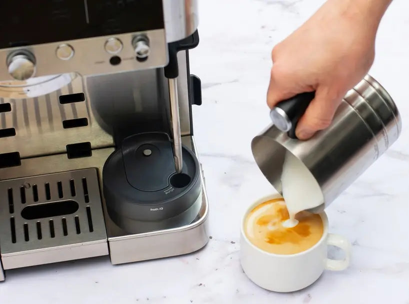 Ninja ES601UK Luxe Cafe Premier Series Espresso Machine, Black/Stainless Steel