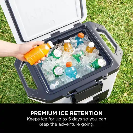 Ninja FB131UKWH FrostVault 28 Litre Hard Cooler with Dry Zone, White