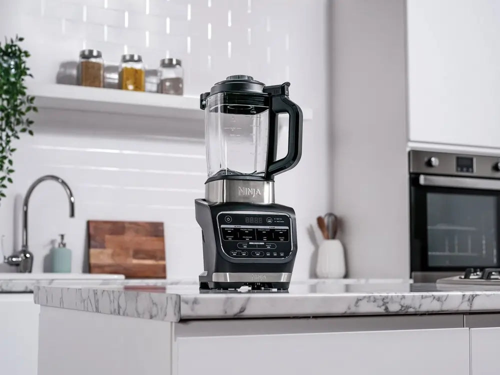 Ninja HB150UK Hot and Cold Blender and Soup Maker, Stainless Steel