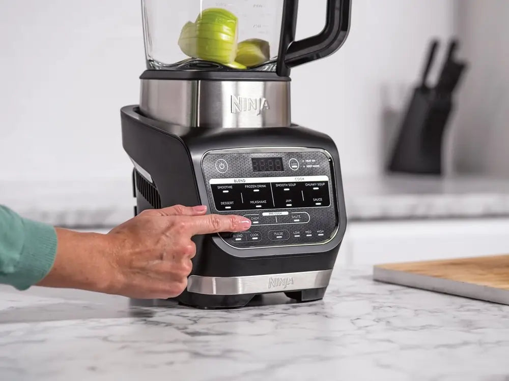 Ninja HB150UK Hot and Cold Blender and Soup Maker, Stainless Steel