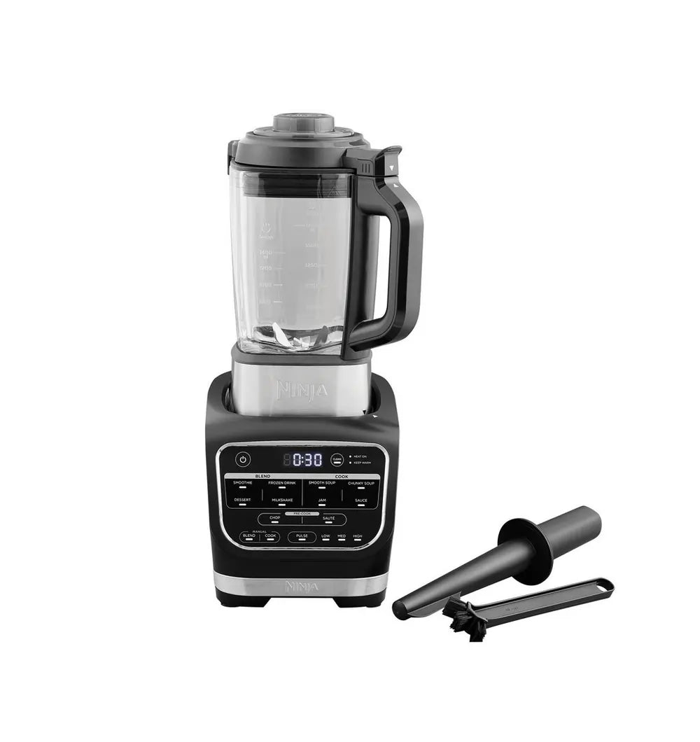 Ninja HB150UK Hot and Cold Blender and Soup Maker, Stainless Steel
