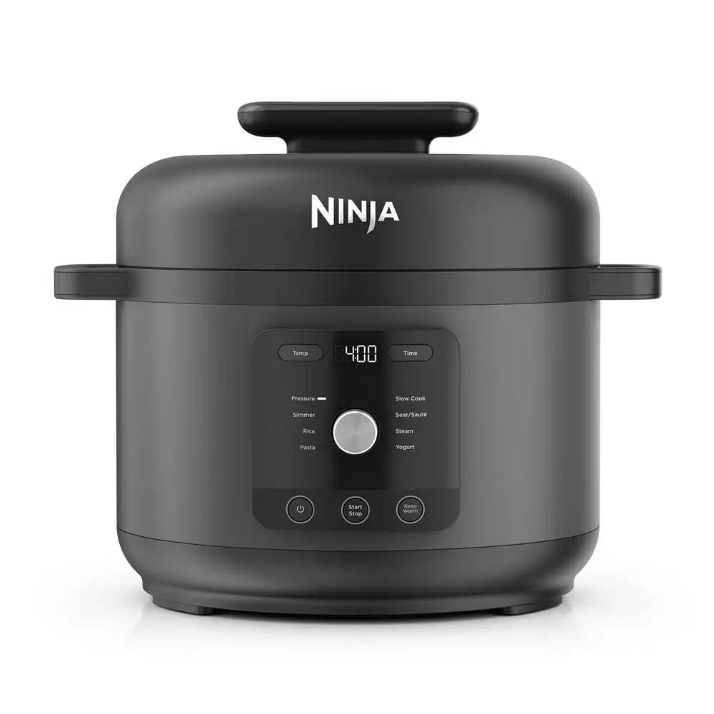 Ninja HyperHeat PC201UK 9-in-1 6 Litre Pressure & Rice Cooker, Grey/Black