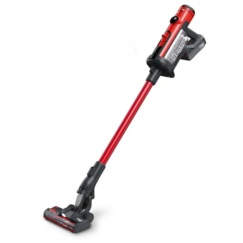 Numatic 916177 Henry Quick Cordless Vacuum Cleaner With Up To 60 Minutes Run Time, Red
